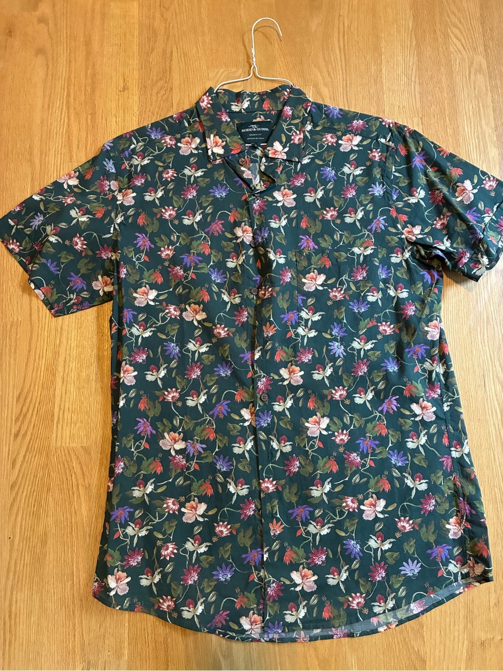 Rodd and Gunn Short-Sleeve Floral Button-Down